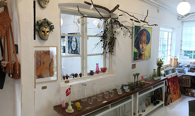 Lej galleriet - lokale Karnappen