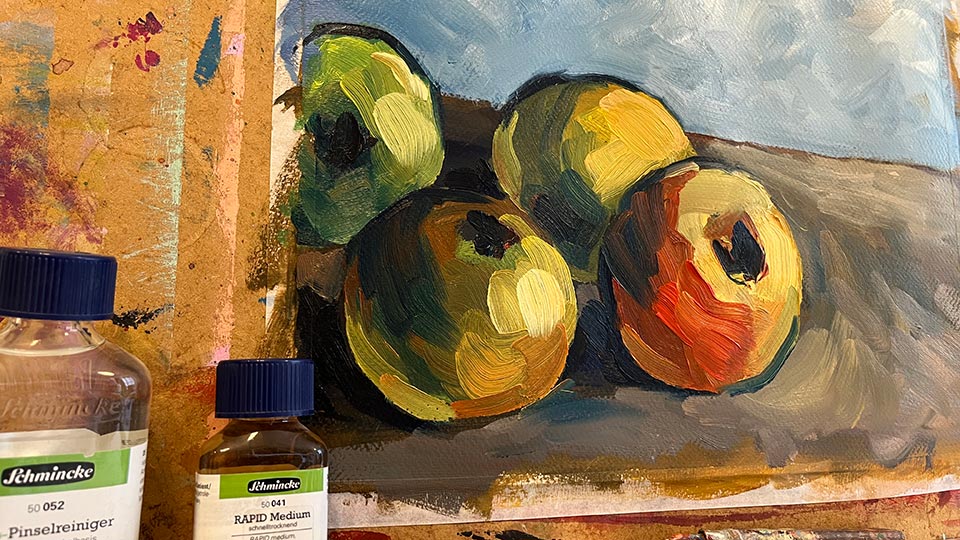 Malekursus i Aarhus - Mal som Paul Cézanne... form, farve og rum